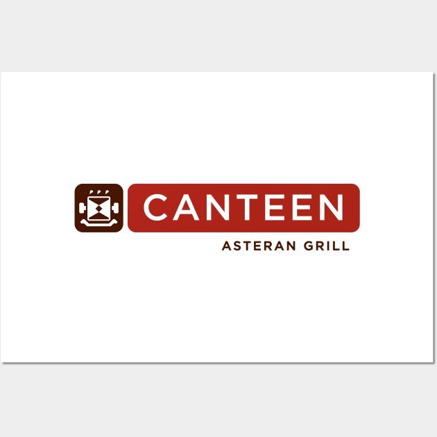 Canteen - Asteran Grill Wall Art by CCDesign